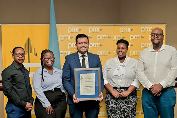 Knight Piésold Botswana Recognized for Outstanding Performance with Diamond Arrow and Business Excellence Awards